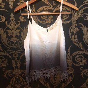 Vintage Havana tie dye flowy tank